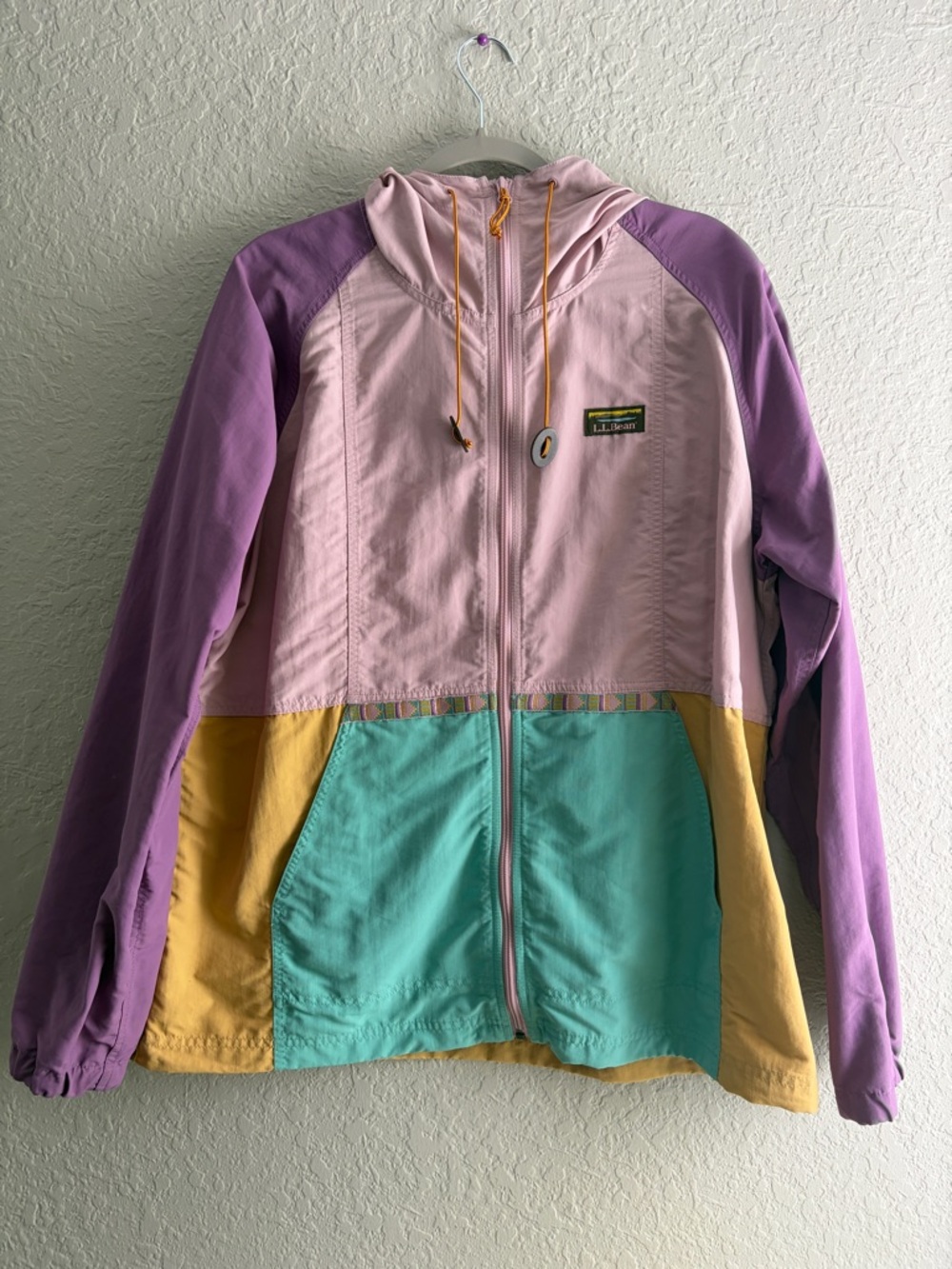 L.L.Bean Lavender-Pink Hooded Jacket